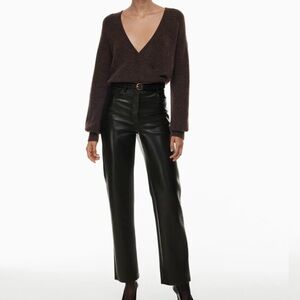Aritzia Melina Faux Leather Pants